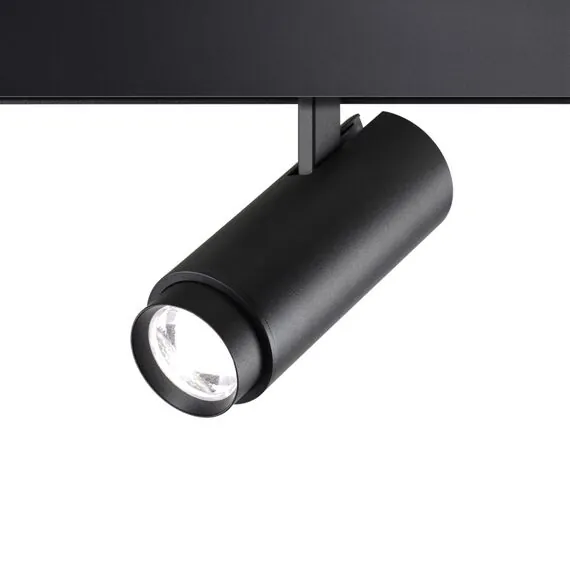 NOVOTECH 359207 SHINO NT23 070 черный Трековый светильник для низков. шинопровода с переключ. цветовой температуры и мощности IP20 LED 3000К\4000К\6000К 5W/9W/, изображение 3