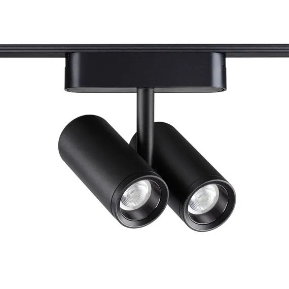NOVOTECH 359108 SHINO NT23 051 черный Трековый светильник для низков. шинопровода IP20 LED 4000K 2*8W 48V 1360Лм SMAL, изображение 6