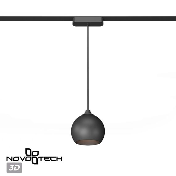 NOVOTECH 359264 SHINO NT23 053 черный Трековый светильник для низковольтного шинопровода IP20 LED 12W 48V 960Лм 3000К SMAL, изображение 6