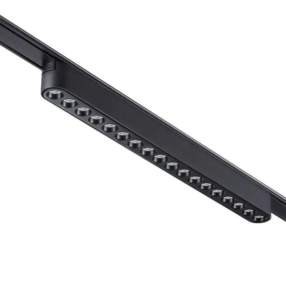 NOVOTECH 359078 SHINO NT23 047 черный Трековый светильник для низковольтного шинопровода IP20 LED 18W 48V 4000K 1710Лм SMAL, изображение 5