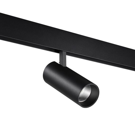 NOVOTECH 358632 SHINO NT21 067 черный Трековый низковольтный Светильник диммируемый с ДУ, со сменой цв.температуры IP20 LED 3000~6500К 20W 48V FLUM, изображение 5