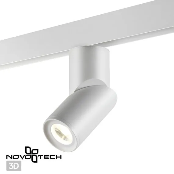 NOVOTECH 358546 SHINO NT21 074 белый Трековый светильник для низковольного шинопровода IP20 LED 4000K 15W 48V FLUM, изображение 4