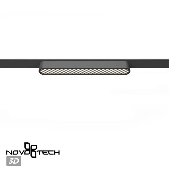NOVOTECH 359246 SHINO NT23 047 черный Трековый светильник для низковольтного шинопровода IP20 LED 12W 48V 720Лм 3000К SMAL, изображение 6
