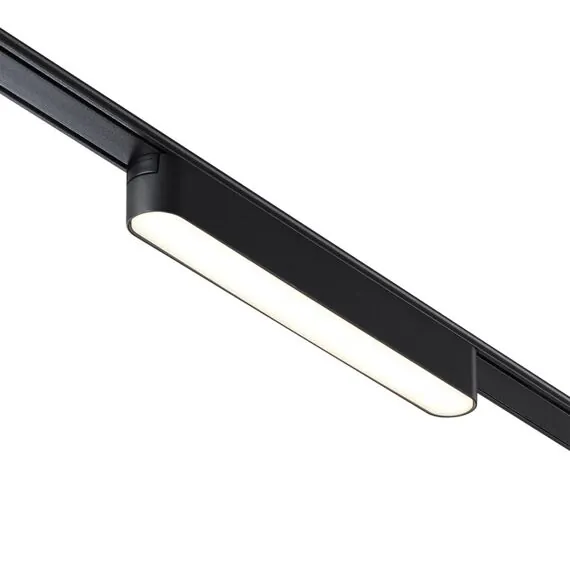 NOVOTECH 359072 SHINO NT23 047 черный Трековый светильник для низковольтного шинопровода IP20 LED 12W 48V 4000K 720Лм SMAL, изображение 4