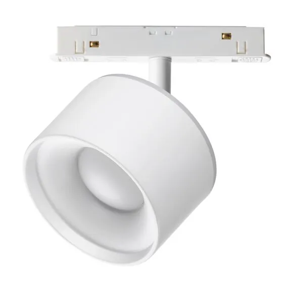 NOVOTECH 358979 SHINO NT22 071 белый Трековый светильник для низковольного шинопровода с переключ. цв. температуры IP20 LED 3000К\4000К\6000К 12W вниз + 3W вве, изображение 7