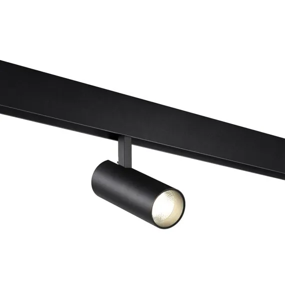 NOVOTECH 359203 SHINO NT23 078 черный Трековый светильник для низков. шинопровода IP20 LED 3000К 12W 48V 960Лм FLUM, изображение 4