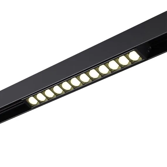 NOVOTECH 358418 SHINO NT20 077 черн Трековый светильник для низков. шинопровода IP20 LED 4000K 12W 48V FLUM, изображение 4