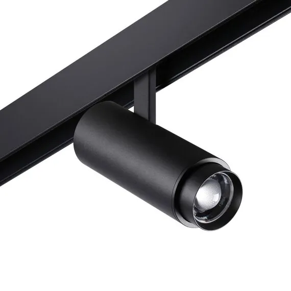 NOVOTECH 359207 SHINO NT23 070 черный Трековый светильник для низков. шинопровода с переключ. цветовой температуры и мощности IP20 LED 3000К\4000К\6000К 5W/9W/, изображение 6