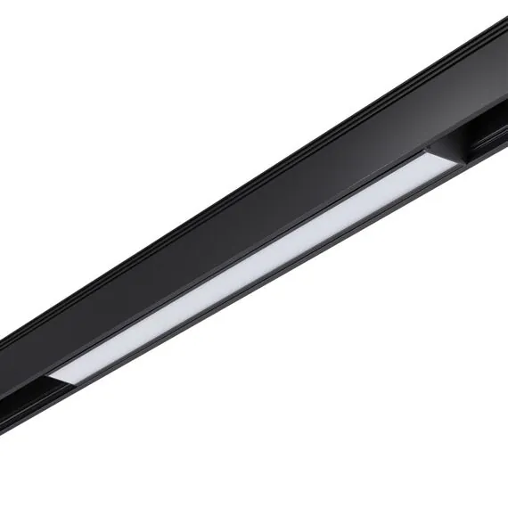 NOVOTECH 358518 SHINO NT21 082 черный Трековый светильник для низковольного шинопровода IP20 LED 4000K 24W 48V KIT, изображение 5