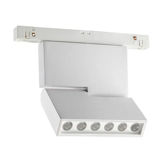 NOVOTECH 358468 SHINO NT20 076 белый Трековый светильник для низков. шинопровода IP20 LED 4000К 12W 48V FLUM
