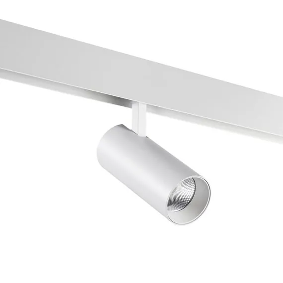 NOVOTECH 358631 SHINO NT21 067 белый Трековый низковольтный Светильник диммируемый с ДУ, со сменой цв.температуры IP20 LED 3000~6500К 20W 48V FLUM, изображение 4