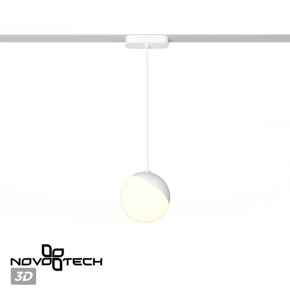 NOVOTECH 359261 SHINO NT23 052 белый Трековый светильник для низковольтного шинопровода IP20 LED 10W 48V 800Лм 3000К SMAL, изображение 5