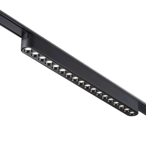 NOVOTECH 359244 SHINO NT23 047 черный Трековый светильник для низковольтного шинопровода IP20 LED 18W 48V 1710Лм 3000К SMAL, изображение 3