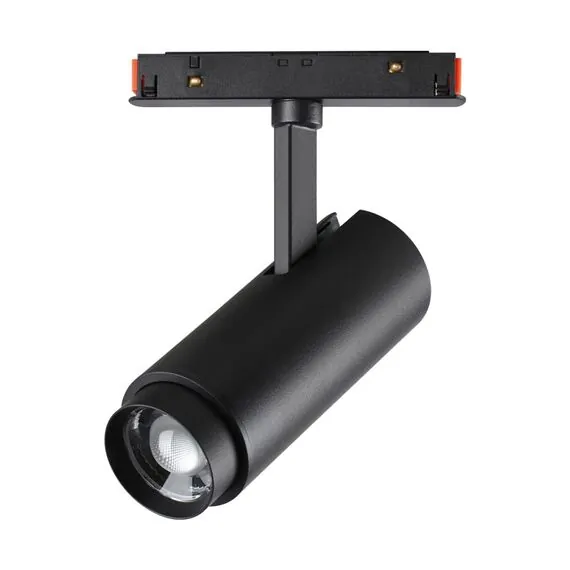 NOVOTECH 359207 SHINO NT23 070 черный Трековый светильник для низков. шинопровода с переключ. цветовой температуры и мощности IP20 LED 3000К\4000К\6000К 5W/9W/, изображение 7