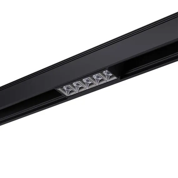 NOVOTECH 358523 SHINO NT21 082 черный Трековый светильник для низковольного шинопровода IP20 LED 4000K 10W 48V KIT, изображение 5