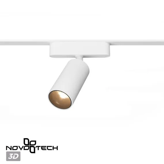NOVOTECH 359255 SHINO NT23 049 белый Трековый светильник для низковольтного шинопровода IP20 LED 12W 48V 1080Лм 3000К SMAL, изображение 5
