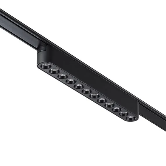 NOVOTECH 359076 SHINO NT23 047 черный Трековый светильник для низковольтного шинопровода IP20 LED 12W 48V 4000K 1140Лм SMAL, изображение 7
