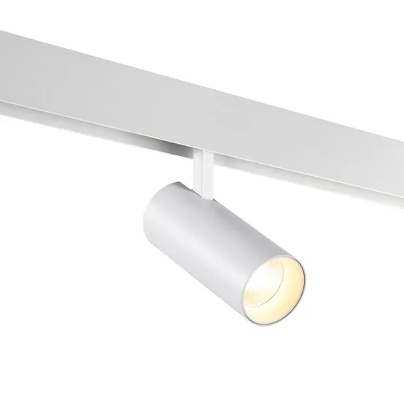 NOVOTECH 358631 SHINO NT21 067 белый Трековый низковольтный Светильник диммируемый с ДУ, со сменой цв.температуры IP20 LED 3000~6500К 20W 48V FLUM, изображение 3