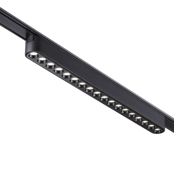 NOVOTECH 359078 SHINO NT23 047 черный Трековый светильник для низковольтного шинопровода IP20 LED 18W 48V 4000K 1710Лм SMAL, изображение 4