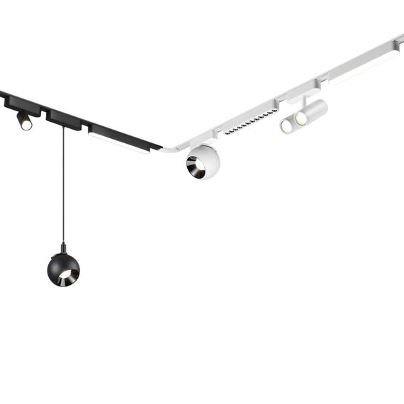 NOVOTECH 359264 SHINO NT23 053 черный Трековый светильник для низковольтного шинопровода IP20 LED 12W 48V 960Лм 3000К SMAL, изображение 5