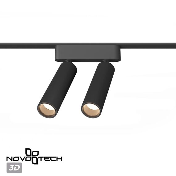 NOVOTECH 359252 SHINO NT23 048 черный Трековый светильник для низковольтного шинопровода IP20 LED 14W 48V 1260Лм 3000К SMAL, изображение 5