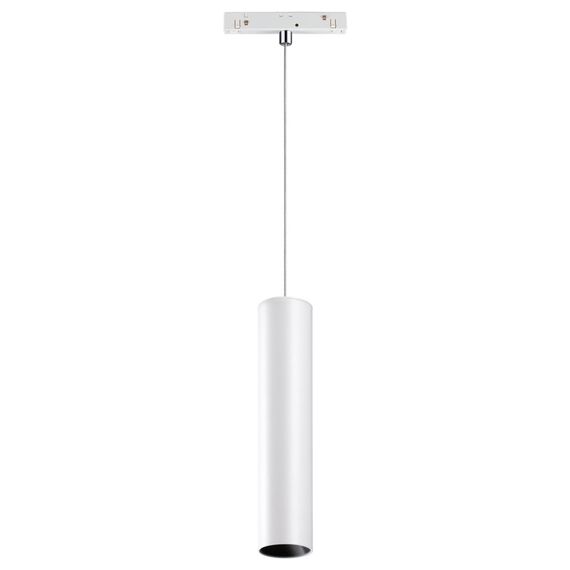 NOVOTECH 358425 SHINO NT20 076 белый Трековый светильник для низков. шинопровода IP20 LED 4000K 12W 48V FLUM