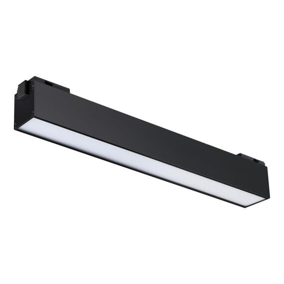 NOVOTECH 358517 SHINO NT21 082 черный Трековый светильник для низковольного шинопровода IP20 LED 4000K 12W 48V KIT