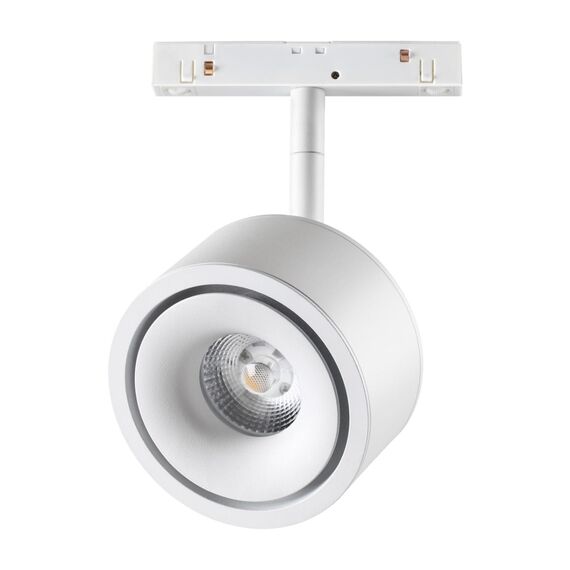 NOVOTECH 358548 SHINO NT21 074 белый Трековый светильник для низковольного шинопровода IP20 LED 4000K 12W 48V FLUM