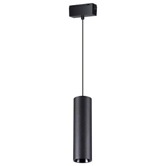 NOVOTECH 358531 SHINO NT21 059 черный Трековый светильник для низковольного шинопровода, длина провода 1м IP20 LED 4000K 30W 48V KIT