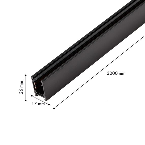Favourite 1013-TB-300, шинопровод, L3000xW17xH26, 48V, IP20, изображение 2