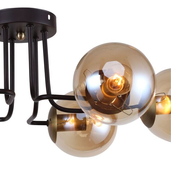 F-Promo 2344-6U, потолочный светильник, L600xW480xH220, 6xE14x40W, excluded, изображение 5