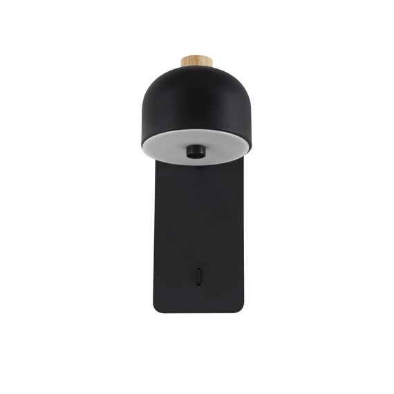 Favourite 2833-1W, настенный светильник, D165xW95xH210, LEDx5W, 400LM, 3000K, included, switch, изображение 2