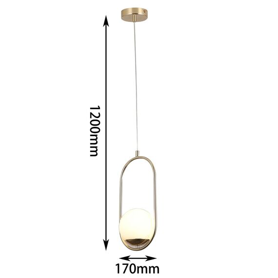 F-Promo 2913-1P, подвес, D170xH340/1200, 1xE27x60W, excluded, изображение 3