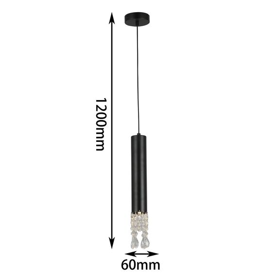 F-Promo 2920-1P, подвес, D100xH440/1200, 1xGU10x40W, excluded, изображение 2
