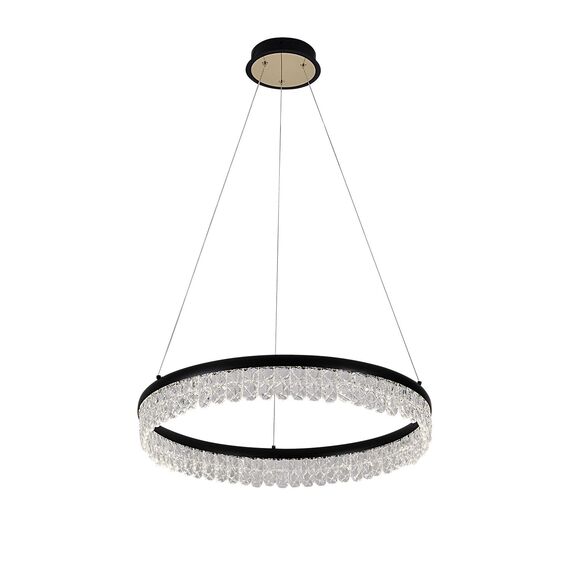 F-Promo 4187-1P, подвесная люстра, D600xH130/1000, LEDx68W, 3060LM, 3000-6000K, included, remote control