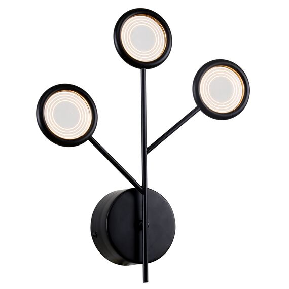 F-Promo 4252-3W, настенный светильник, D70xW280xH350, 3xLEDx3W, 765LM, 4000K, included