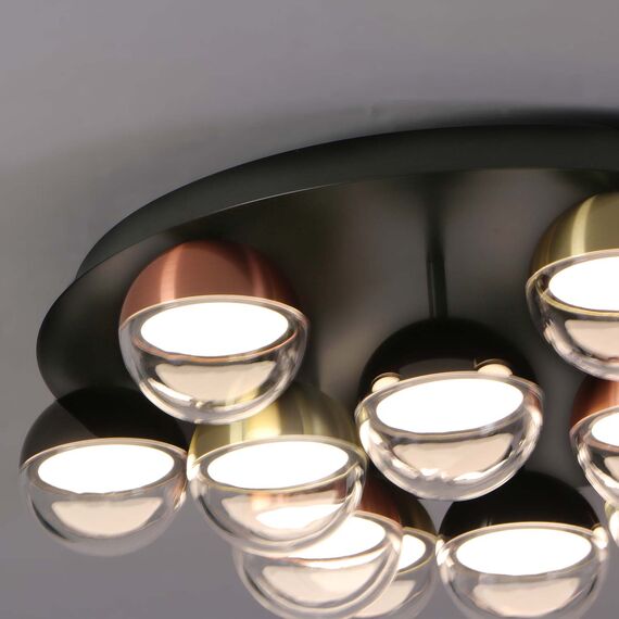 Favourite 4371-12C, потолочная люстра, D650xH205, LEDx65W, 4550LM, 4000K, included, изображение 5