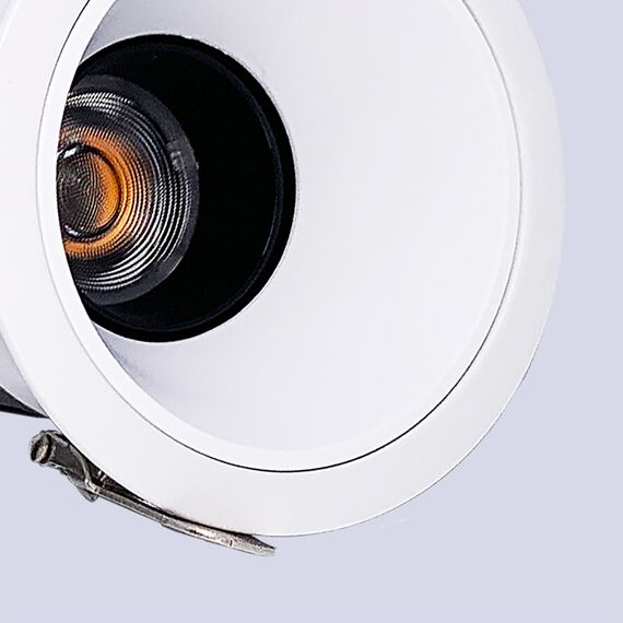 Favourite 4423-1C, врезной светильник, D85xH75, cutout:D75, LEDx12W, 1020LM, 3000K, IP20, CRI>90, beam angle:36, included, изображение 4
