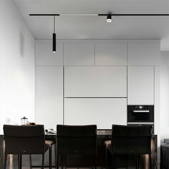 Favourite 4581-1U, трековый светильник, D45xL145xH130, LEDx10W, 48V, 660LM, 2700-5700K, CRI>90, beam angle:36, included, изображение 4