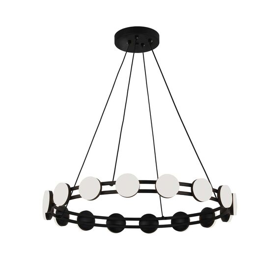 F-Promo 4601-6P, подвесная люстра, D600xH100/1200, 16xLEDx2W, 2880LM, 3000K, included, изображение 2