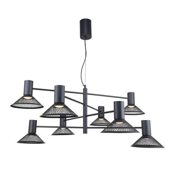 F-Promo 4623-8P, подвесная люстра, D900xH570/1470, 8xLEDx6W, 5280LM, 3000K, included