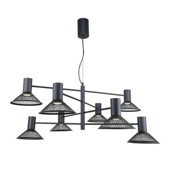 F-Promo 4623-8P, подвесная люстра, D900xH570/1470, 8xLEDx6W, 5280LM, 3000K, included, изображение 2