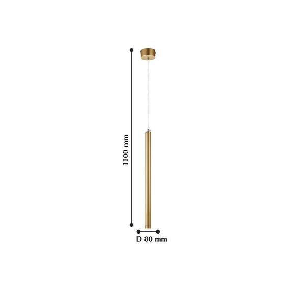 Favourite 2104-1P, подвес, D80xH1100max, LEDx2W, 150LM, 3000K, included, изображение 2