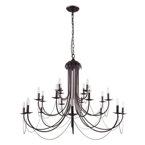 F-Promo 2590-20P, подвесная люстра, D1400xH890/2890, 20xE14x40W, excluded, изображение 2