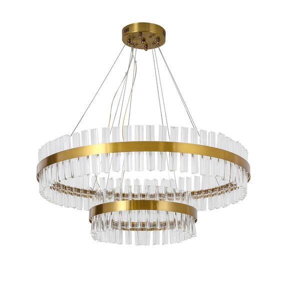 Favourite 4012-12P, подвесная люстра, D800xH320/1820, LEDx40W + LEDx20W, 4800LM, 3000-6000K, included, remote control, изображение 2
