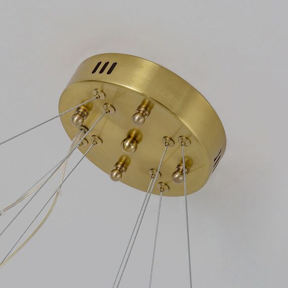 Favourite 4012-12P, подвесная люстра, D800xH320/1820, LEDx40W + LEDx20W, 4800LM, 3000-6000K, included, remote control, изображение 4