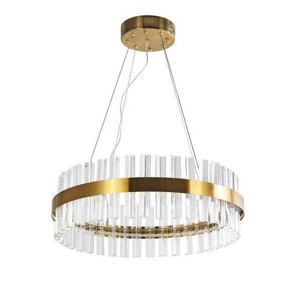 Favourite 4012-5P, подвесная люстра, D500xH150/1150, LEDx31W, 2480LM, 4000K, included, изображение 2