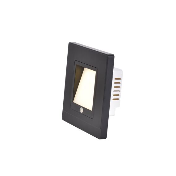 Favourite 4046-1W, настенный светильник, D30xW86xH86, LEDx1W, 20LM, 3000K, IP20, included, sensor
