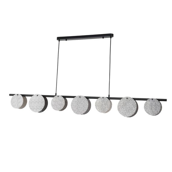 F-Promo 4104-7P, подвесная люстра, L1540xW170xH600/1200, 7xG9x40W, excluded, изображение 2
