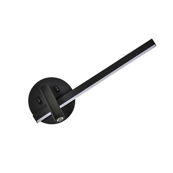 F-Promo 4169-2W, настенный светильник, D120xW360xH130, LEDx7W + 1xLEDx3W, 450LM, 4000K, included, switch, изображение 2